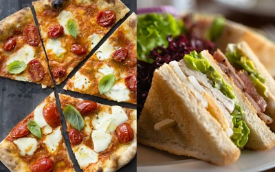 Inside Burj Al Arab Tour with Margherita Pizza